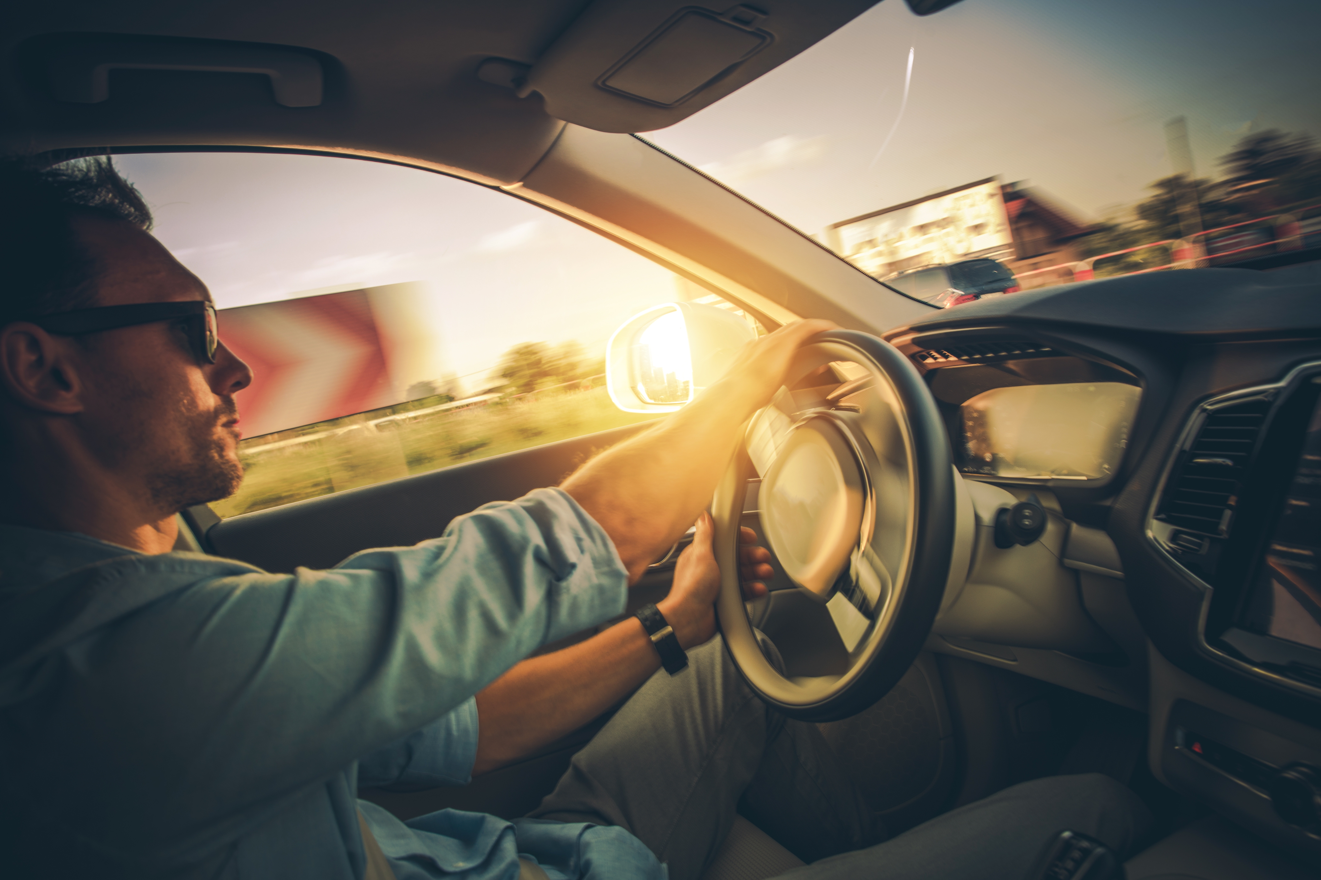 Car Drive in Motion